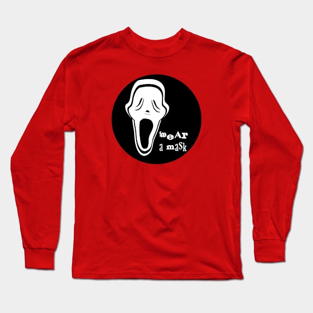 Wear a mask Long Sleeve T-Shirt by xxtinastudio